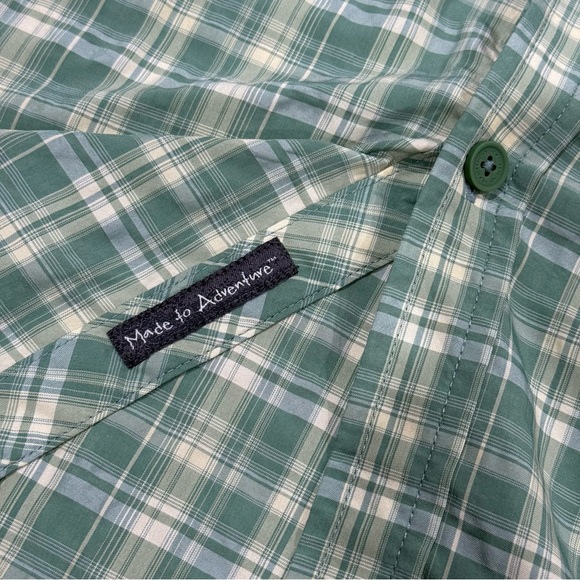 ExOfficio Plaid Button Down Ventilated Outdoor Shirt 2XL Long Sleeve Lightweight - Picture 11 of 16